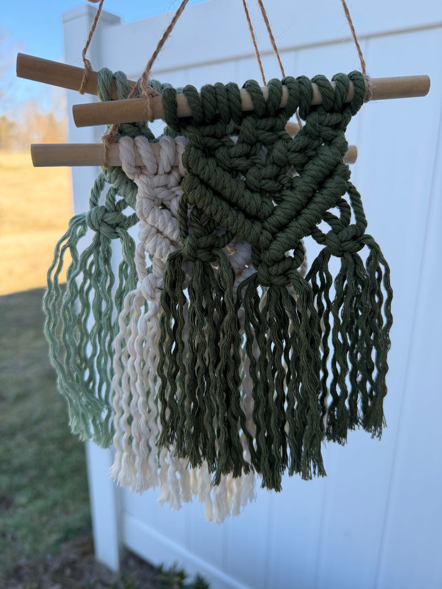 Small Macramé Wall Hanging