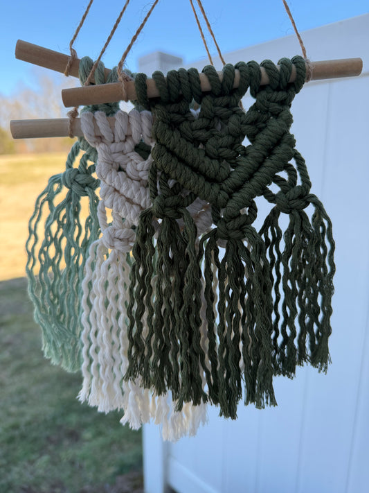 Small Macramé Wall Hanging