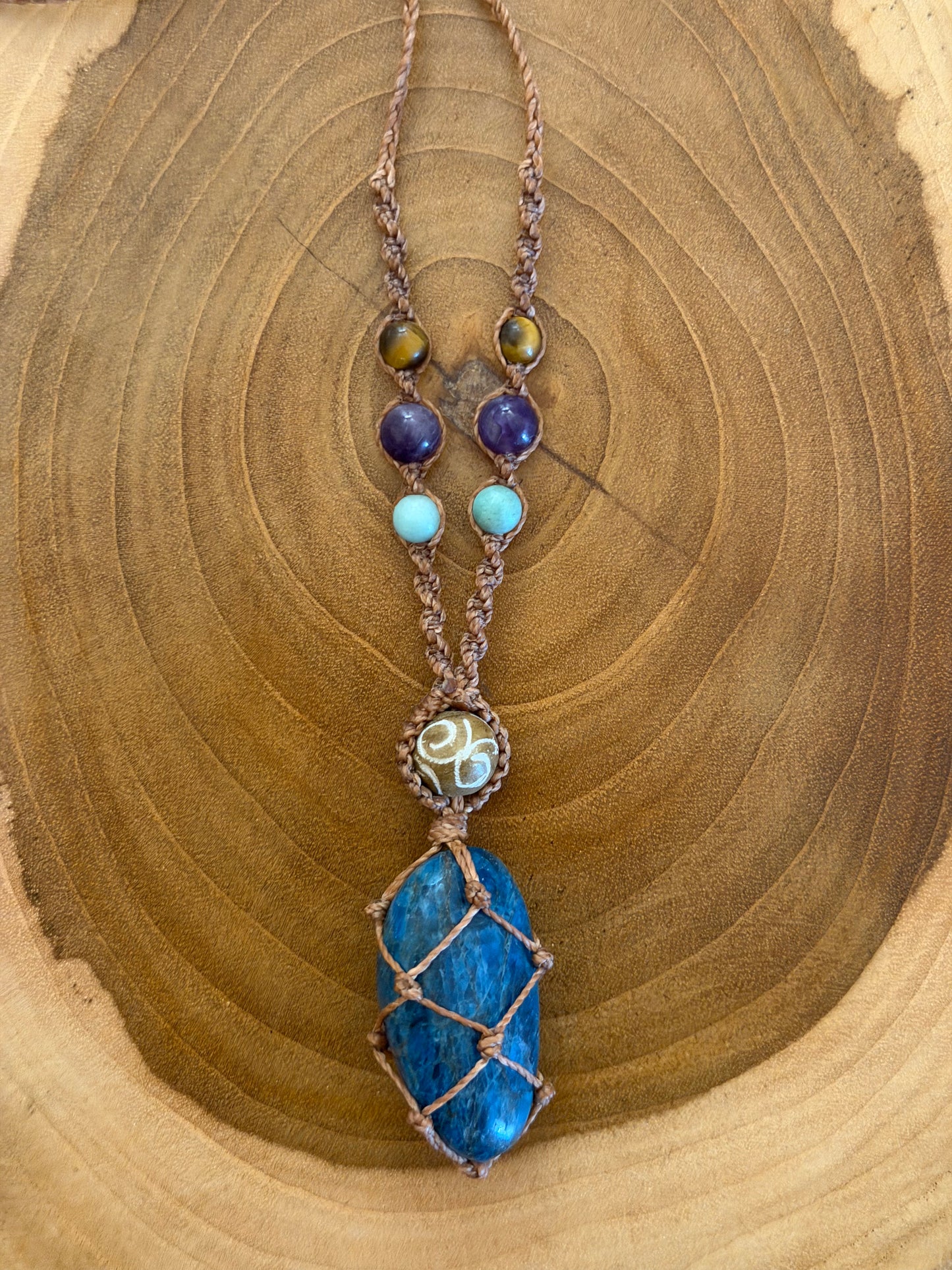 Kaimana - Hand-Knotted Sea Siren Crystal Necklace
