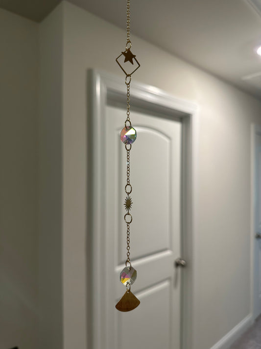 Crystal Star Sun Suncatcher