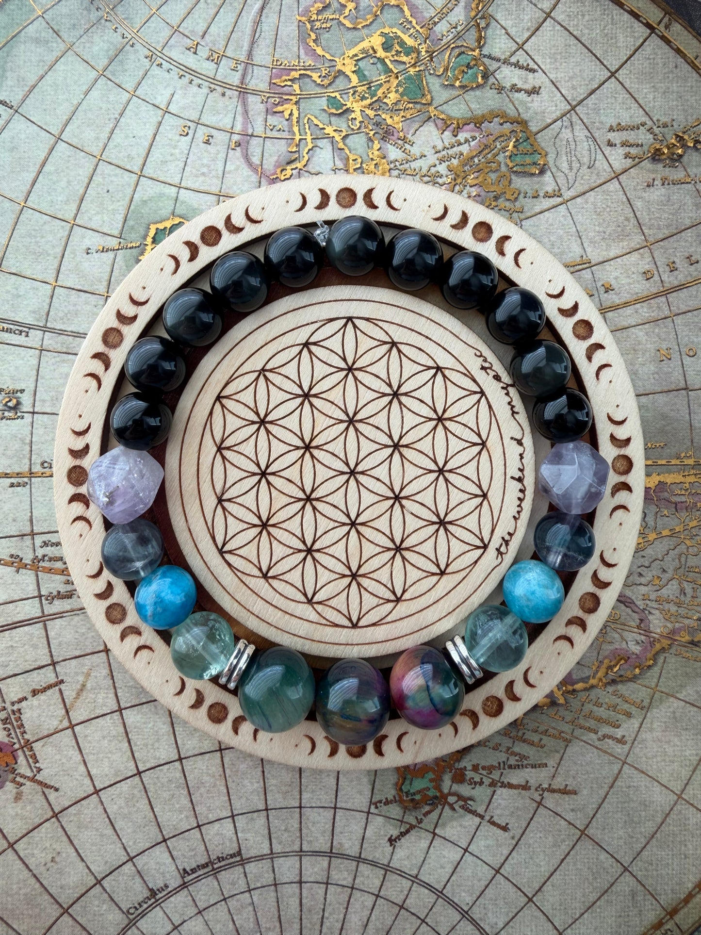 Mystical Aurora Stretch Bracelet
