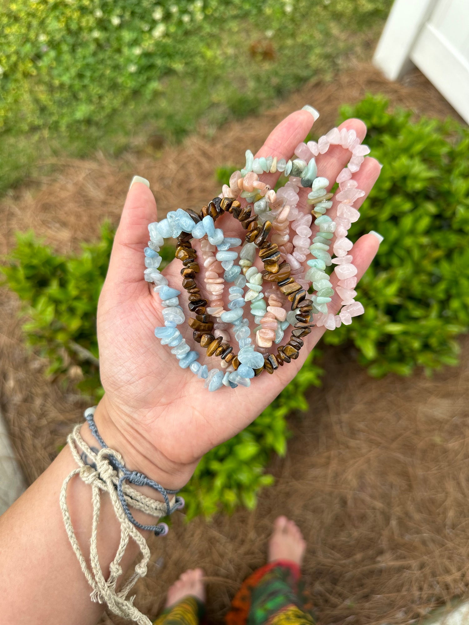 Crystal Beaded Stretch Bracelets