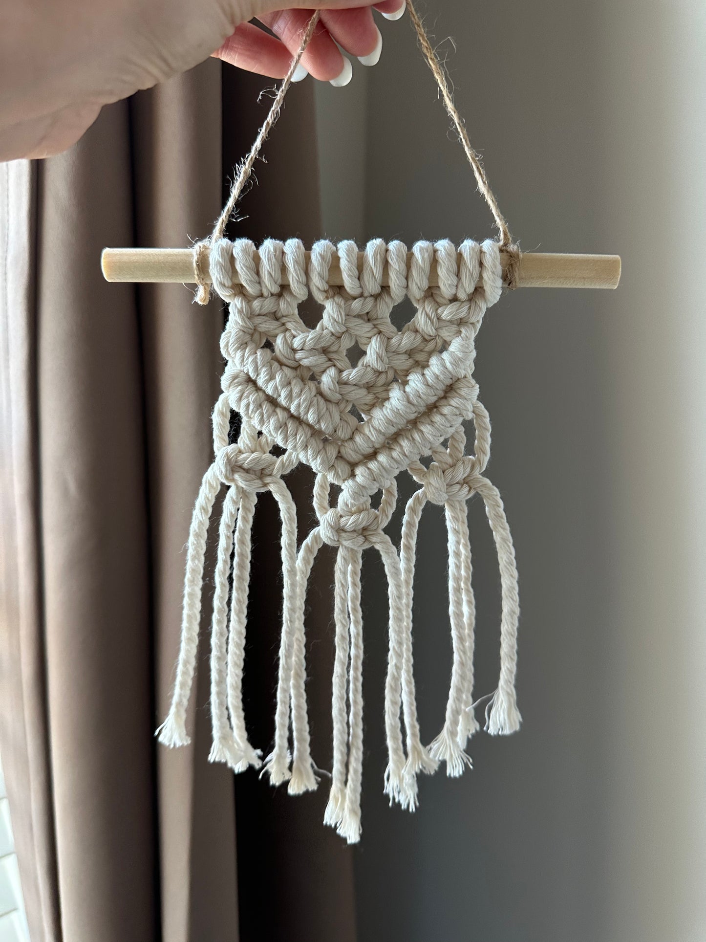 Small Macramé Wall Hanging