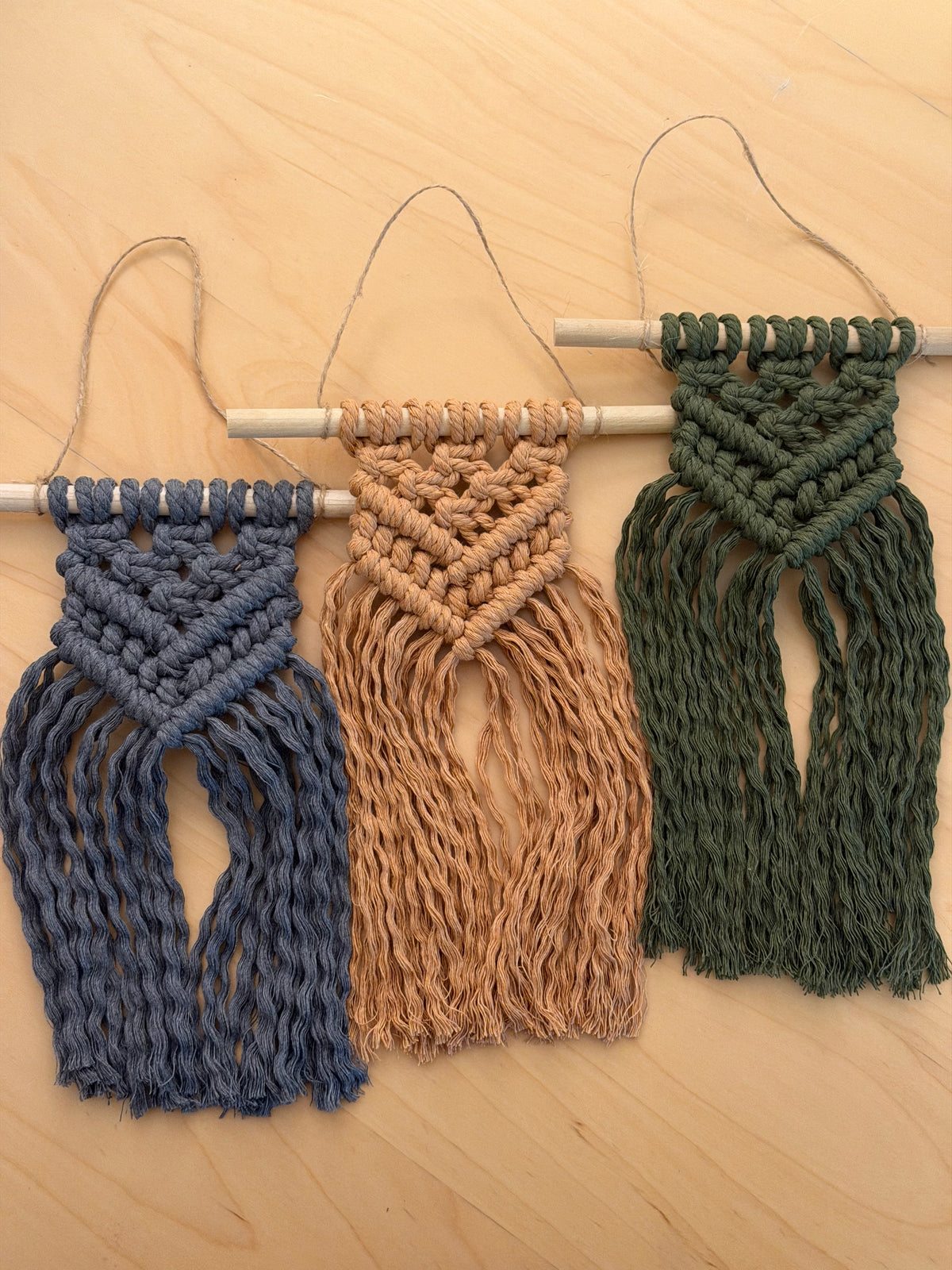 Small Macramé Wall Hanging