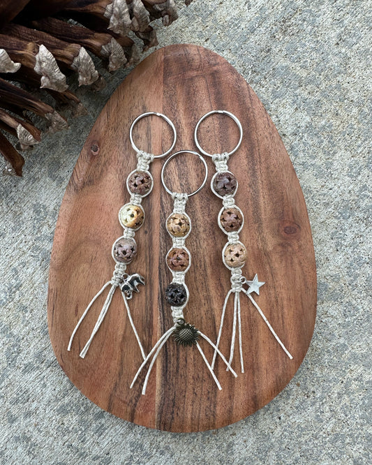 Hemp Charm Keychain