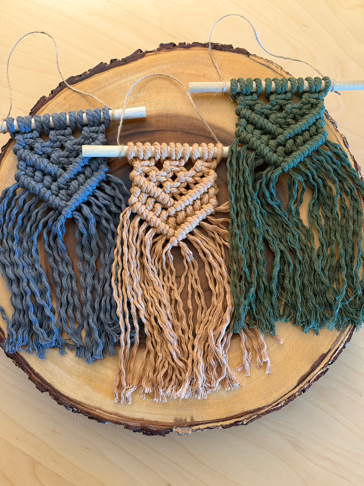 Small Macramé Wall Hanging
