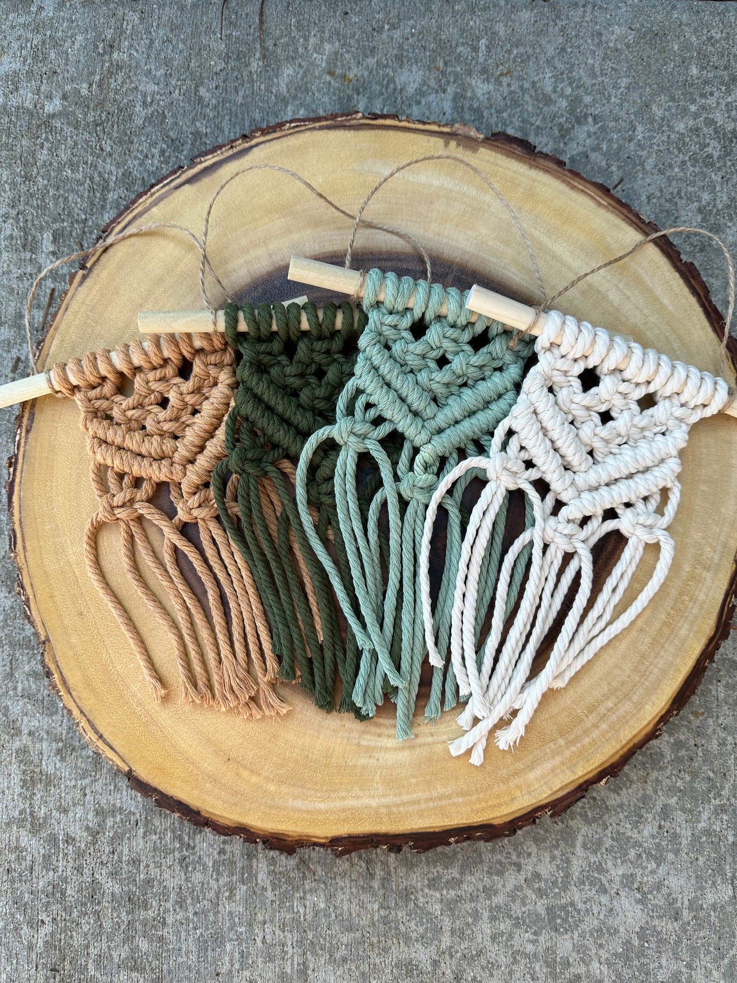 Small Macramé Wall Hanging