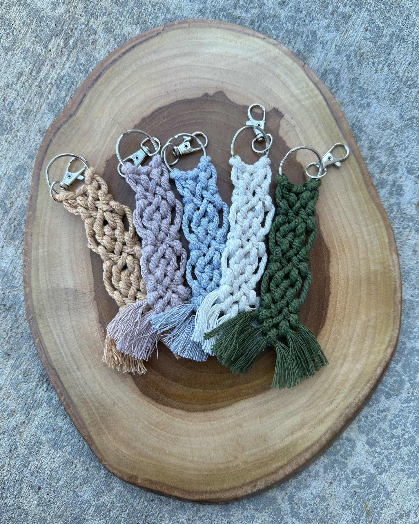 Macramé Keychain