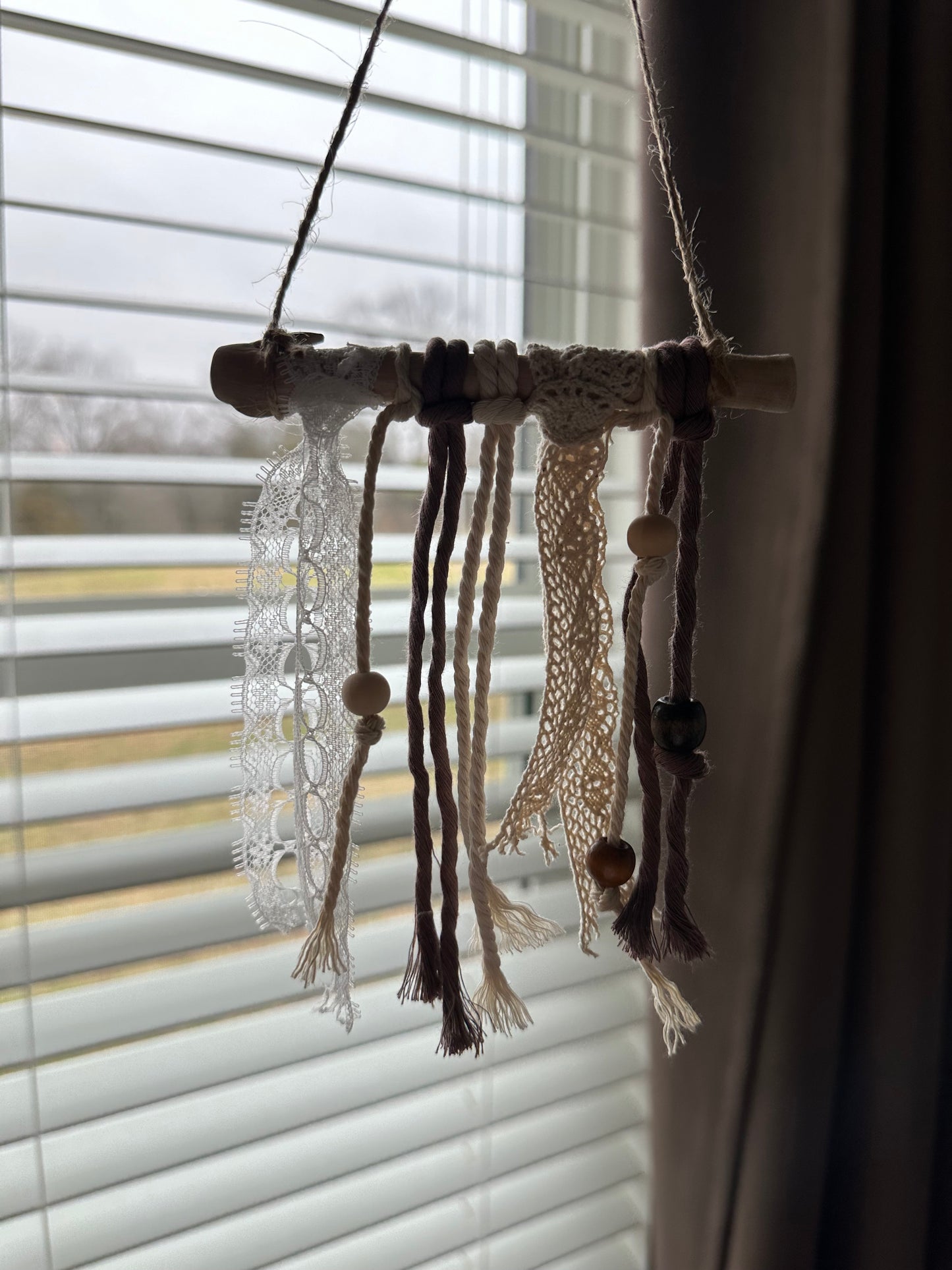 Boho Lace Car Charm/Mini Hanging