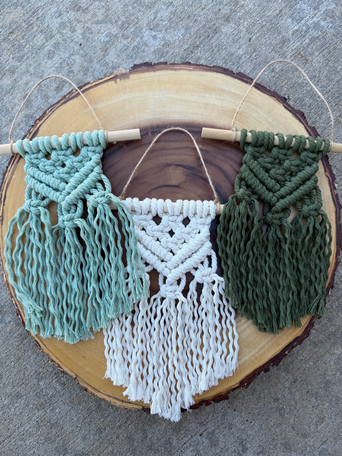 Small Macramé Wall Hanging