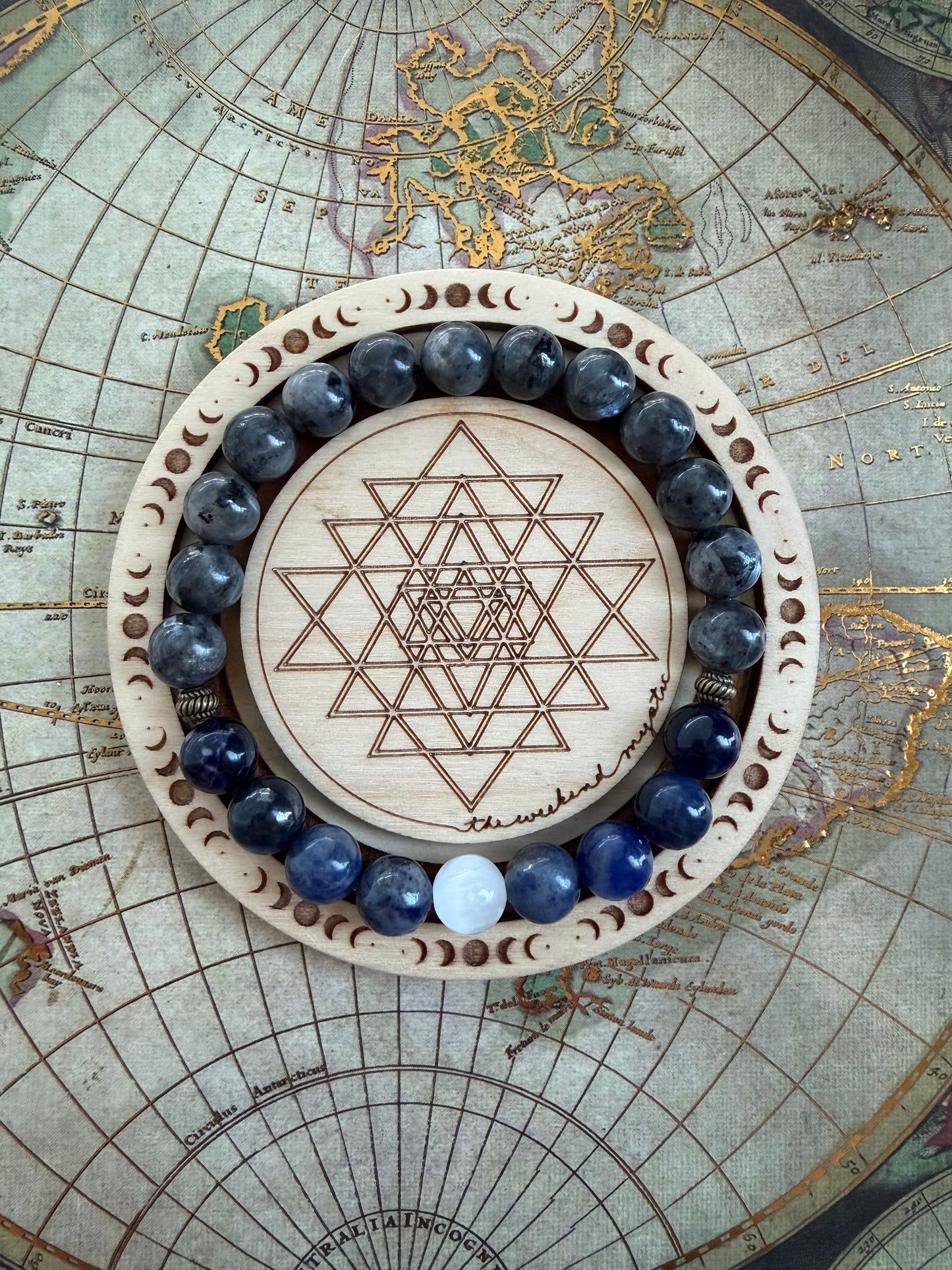 By the Light of the Moon Stretch Bracelet