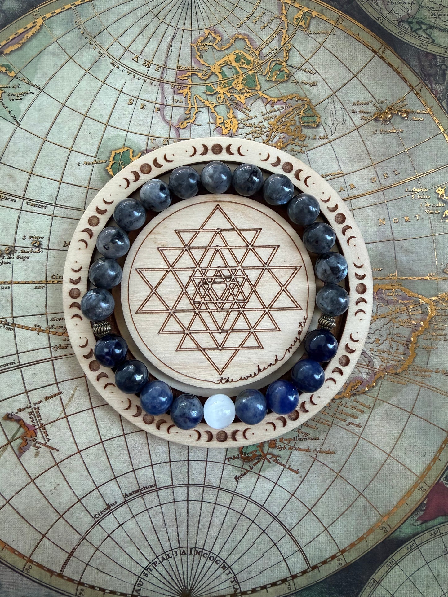 By the Light of the Moon Stretch Bracelet