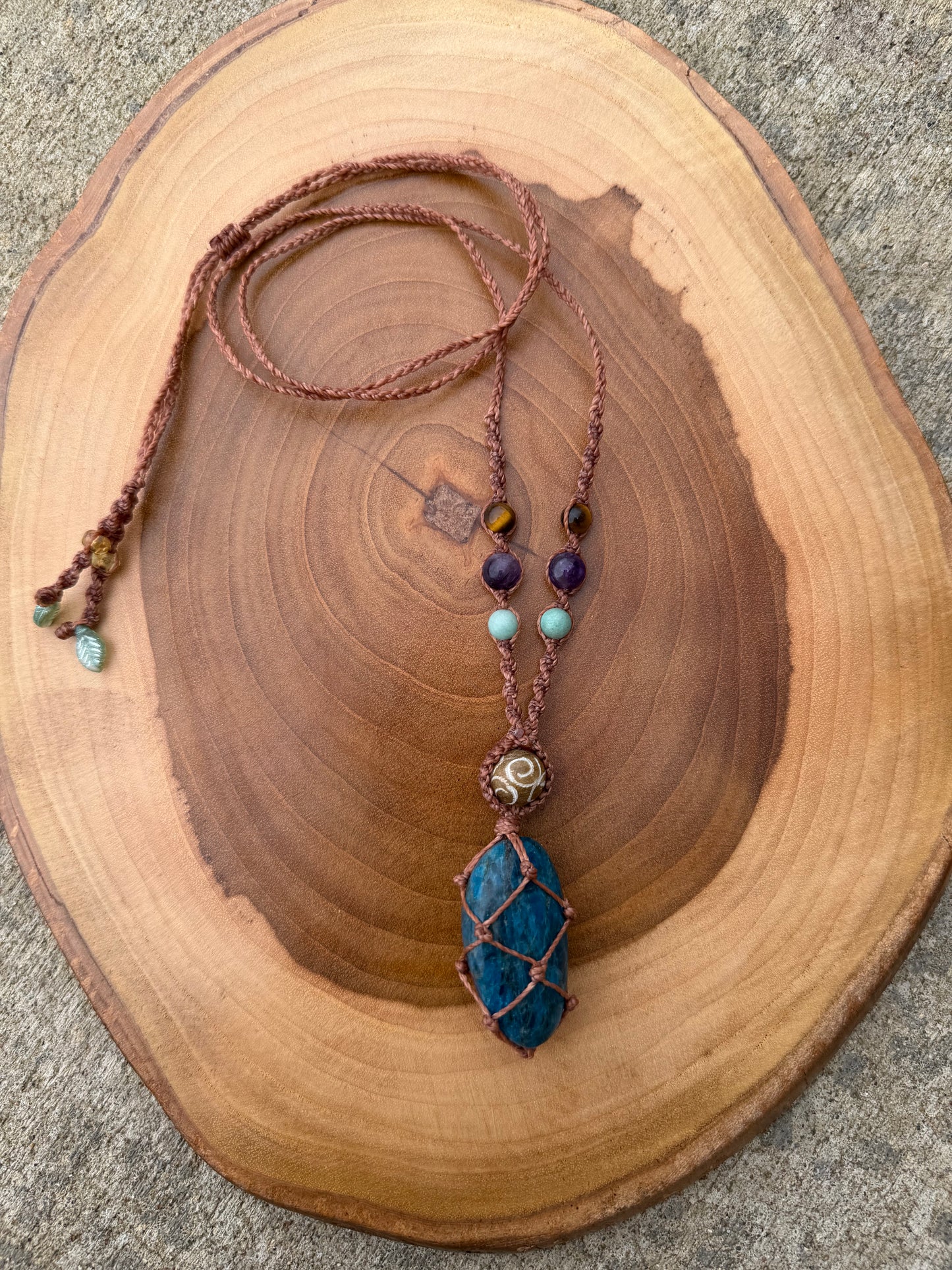 Kaimana - Hand-Knotted Sea Siren Crystal Necklace