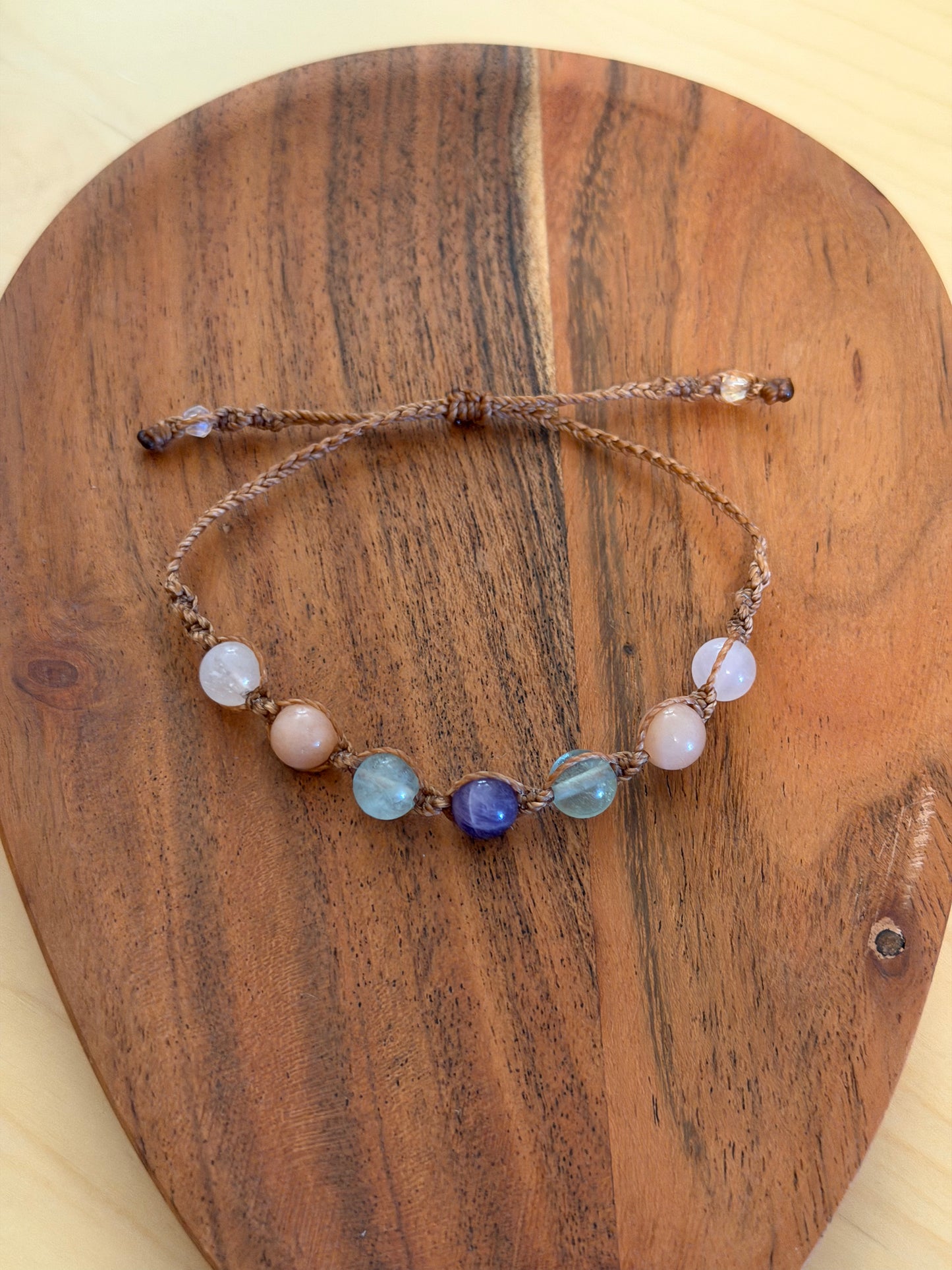 Primrose - Hand-Knotted Spring Bliss Crystal Bracelet