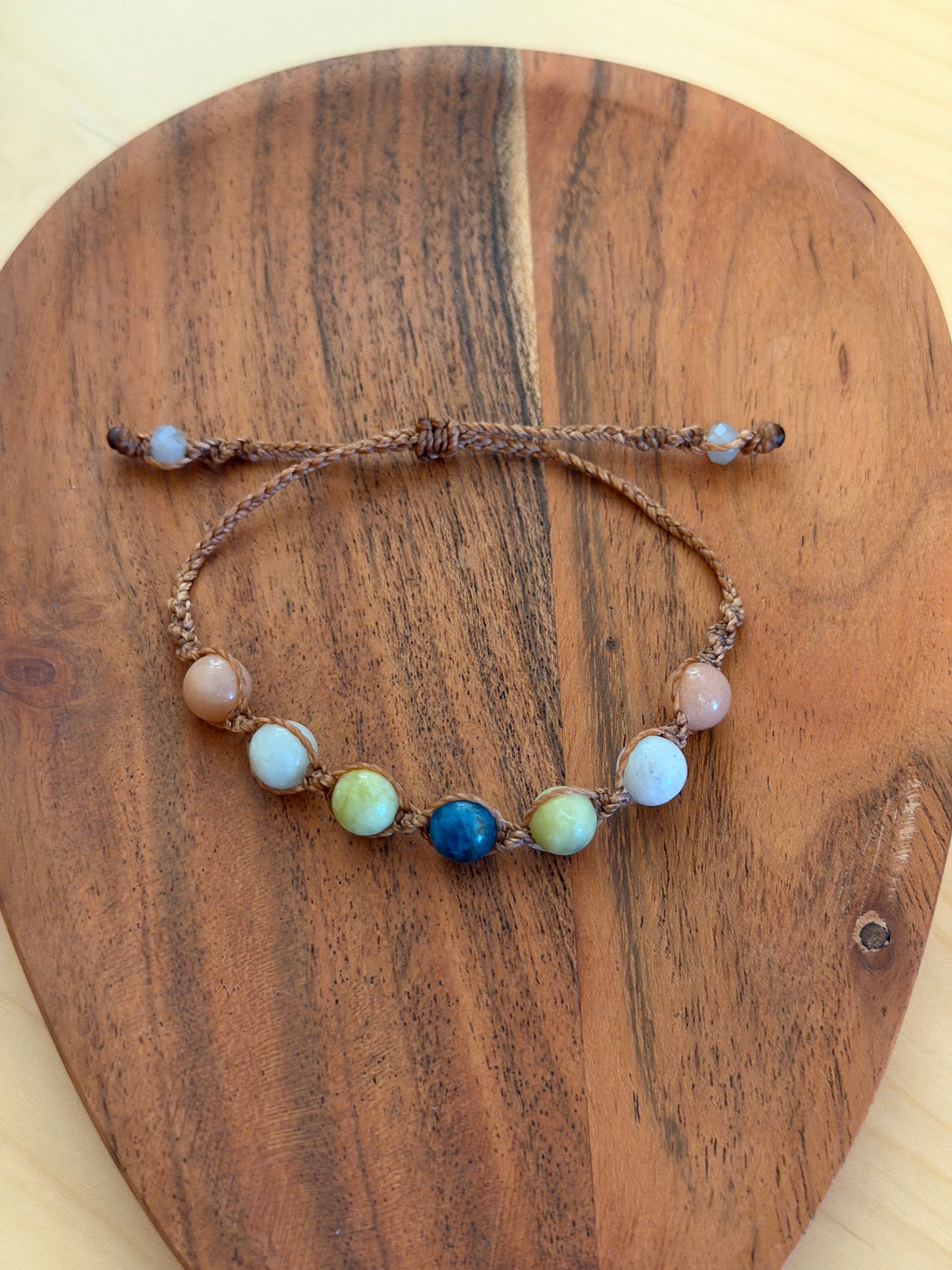 Azalea - Hand-Knotted Spring Bliss Crystal Bracelet