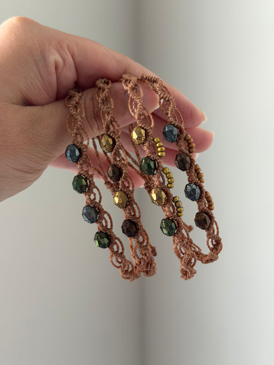 The Bohemian Goddess Hand-Knotted Bracelet Collection
