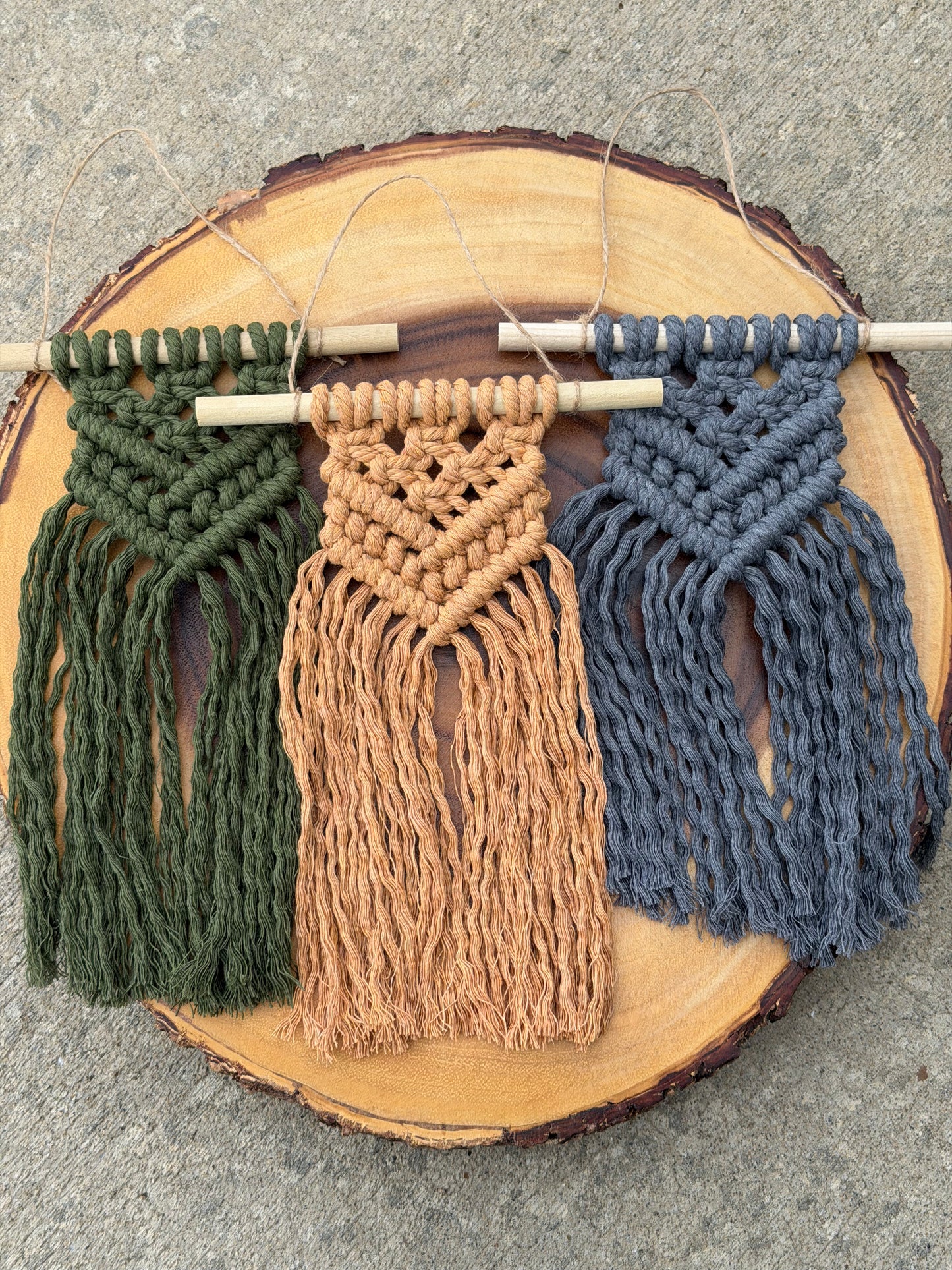 Small Macramé Wall Hanging