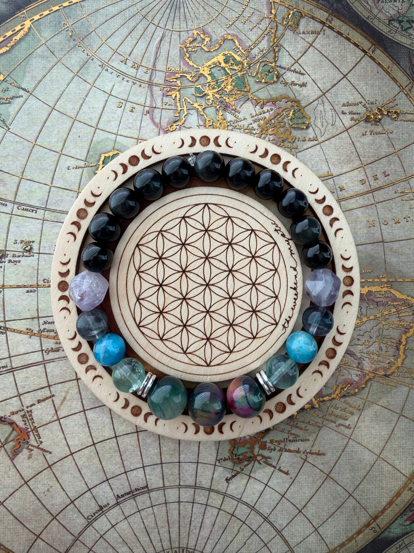 Mystical Aurora Stretch Bracelet