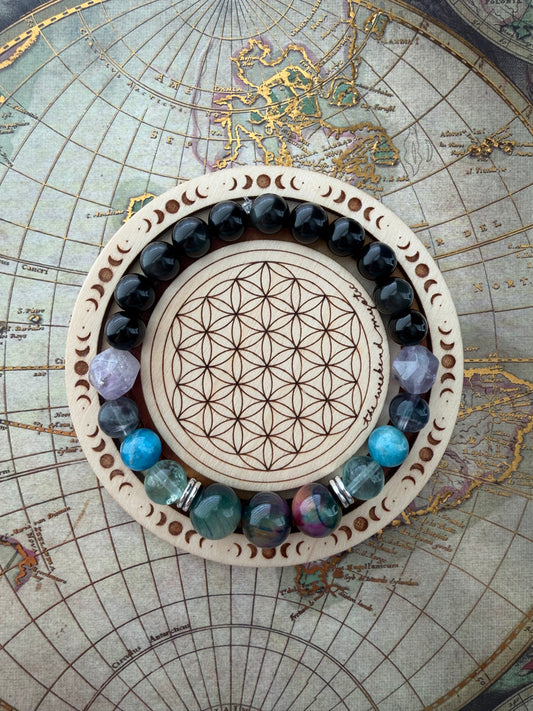 Mystical Aurora Stretch Bracelet