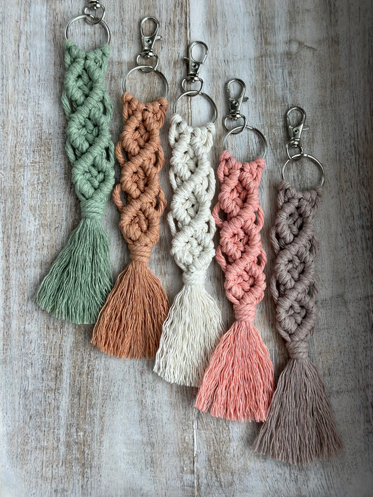 Macramé Keychain